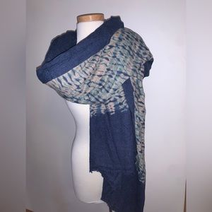 Blue & Green Throw Blanket/Shawl/Scarf